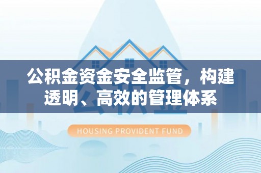 博乐公积金资金安全监管，构建透明、高效的管理体系