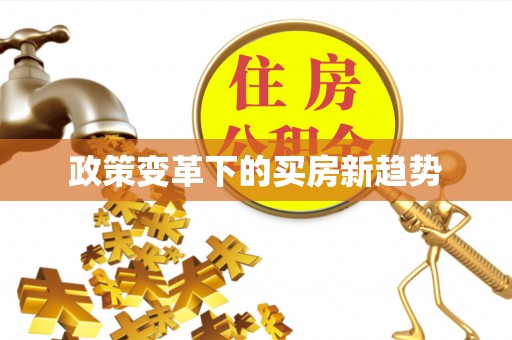 博乐政策变革下的买房新趋势